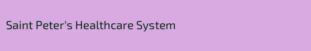 Saint Peter's Healthcare System